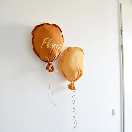 Cognac fabric balloon 