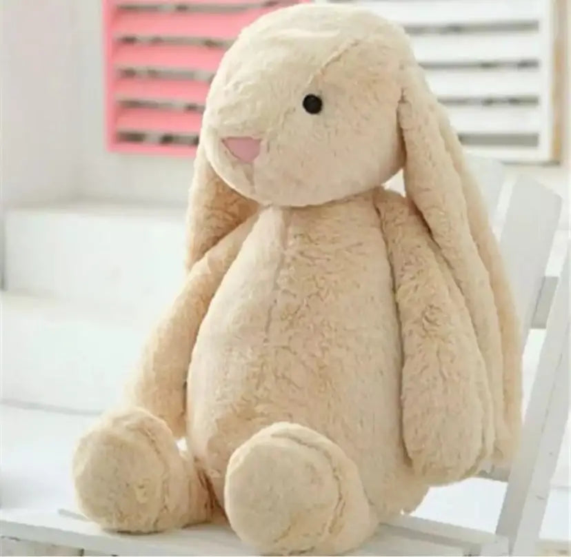 Lapin en peluche Ecru